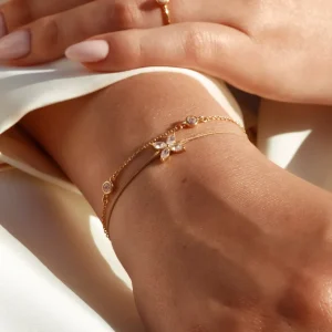 Armband Pure, Triple, 925 Sterlingsilber-LEAF Discount