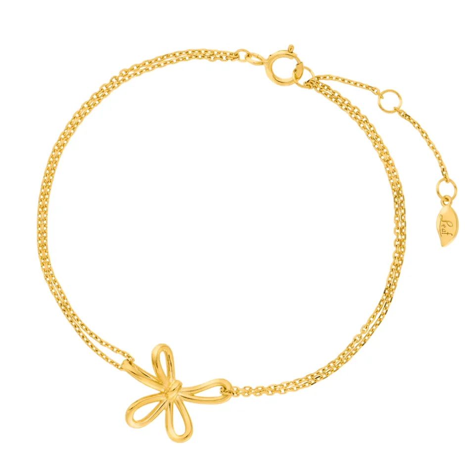 armkette_blossom__k_gelbg_0.webp Armkette Blossom, 18 K Gelbgold vergoldet-LEAF Fashion