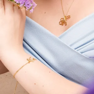 Armkette Blossom, 925 Sterlingsilber-LEAF New
