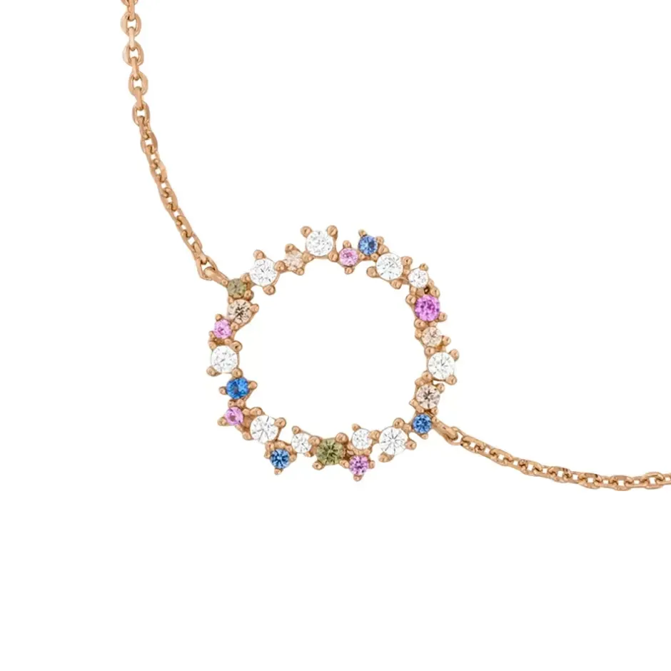 armkette_candy__k_rosegol_1.webp Armkette CANDY, 18 K Rosegold vergoldet-LEAF Best