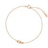 Armkette ETERNAL TOUCH, 14 Karat Rosegold-LEAF Outlet