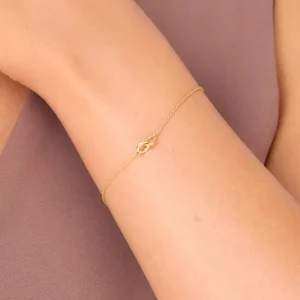 Armkette ETERNAL TOUCH, 14 Karat Rosegold-LEAF Outlet