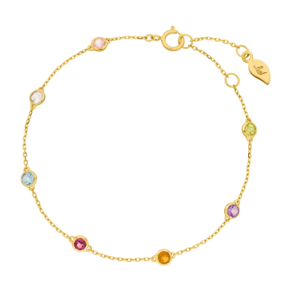 armkette_fine_gems__karat_0.webp Armkette Fine Gems, 14 Karat Gelbgold-LEAF Outlet