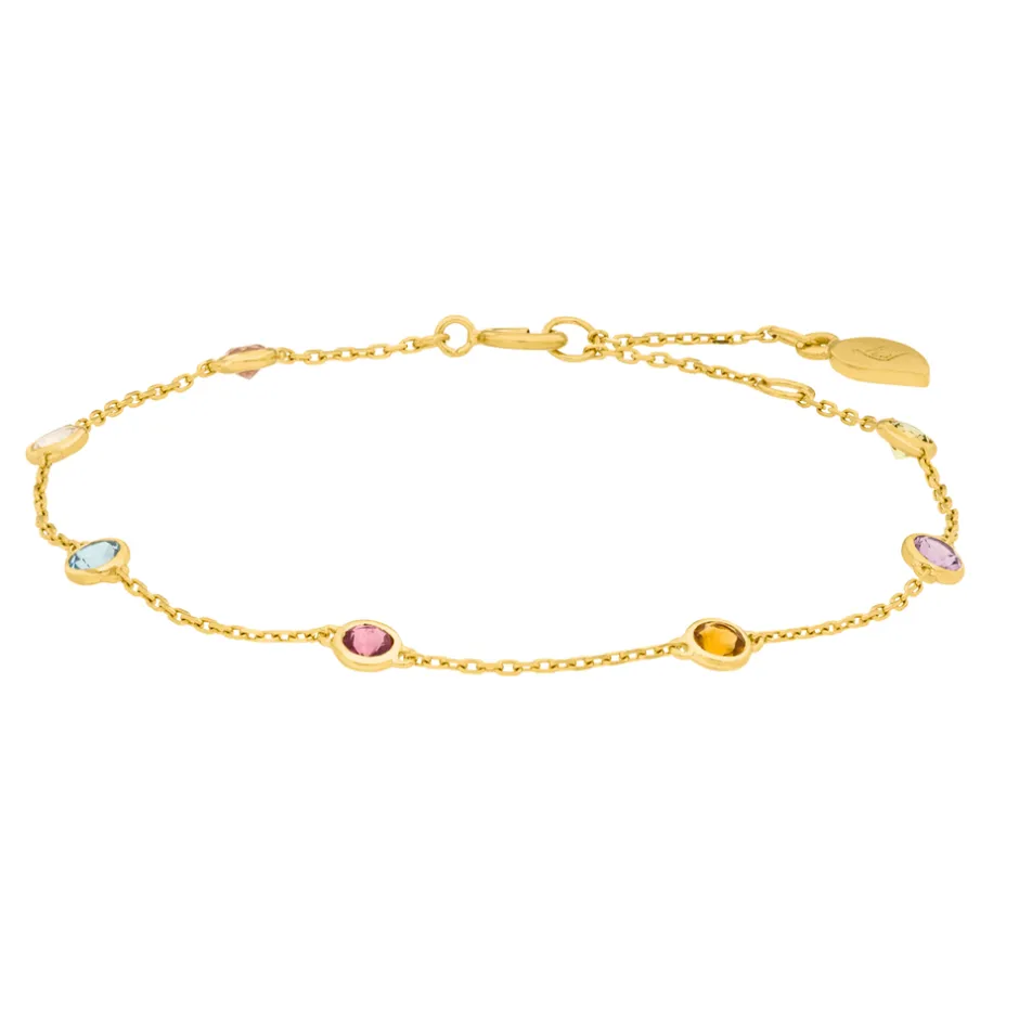 armkette_fine_gems__karat_5.webp Armkette Fine Gems, 14 Karat Gelbgold-LEAF Outlet