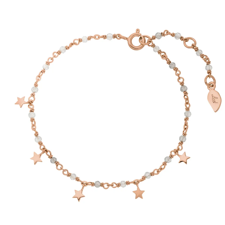 armkette_labradorit_stars_0-1.webp Armkette Labradorit Stars, 18 K Rosegold vergoldet-LEAF Best