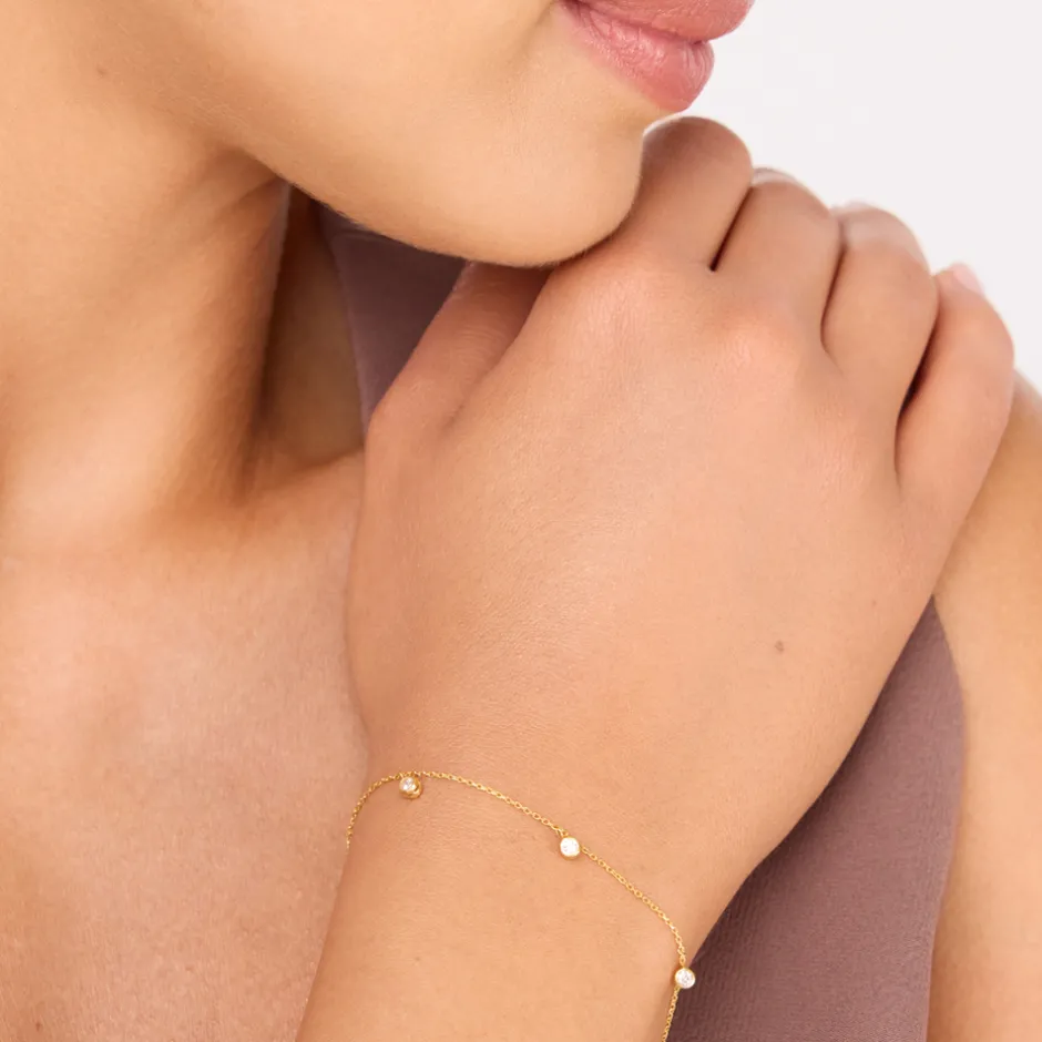 armkette_my_first_diamond_2-4.webp Armkette MY FIRST DIAMOND Charms, 14 Karat Rosegold-LEAF Best