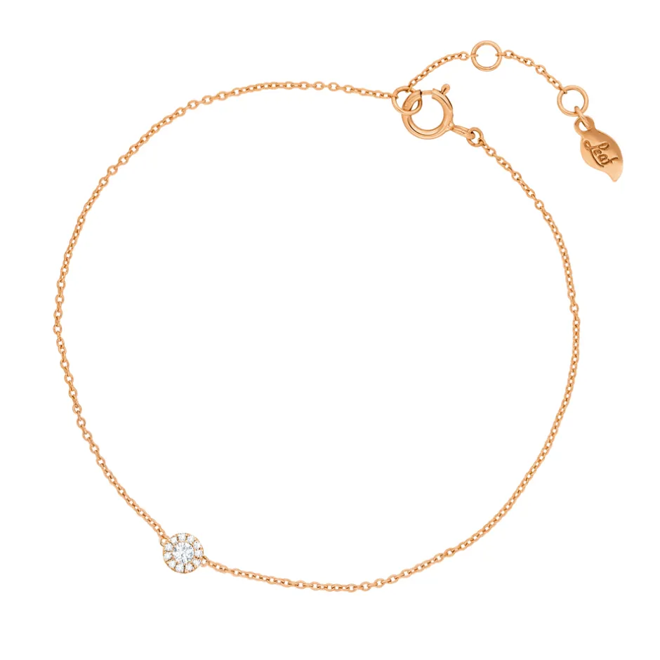 armkette_pav_ii_mit_diama_0-2.webp Armkette Pavé II mit Diamanten, 18 Karat Rosegold-LEAF New