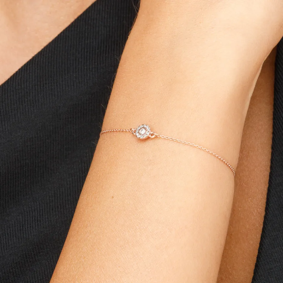 armkette_pav_ii_mit_diama_1-2.webp Armkette Pavé II mit Diamanten, 18 Karat Rosegold-LEAF New