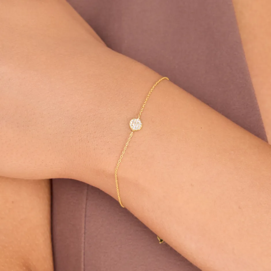 armkette_pav_mit_diamante_1.webp Armkette Pavé mit Diamanten, 18 Karat Gelbgold-LEAF Online