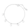 Armkette Platelet, 14 Karat Weißgold-LEAF Discount