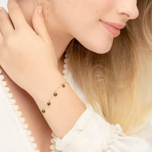 Armkette Platelet, 14 Karat Gelbgold-LEAF Best
