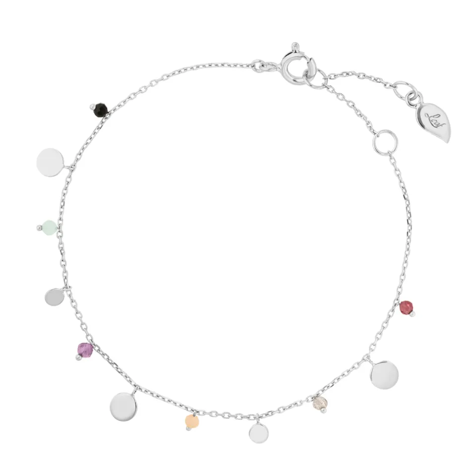 armkette_platelet_mix__st_0.webp Armkette Platelet Mix, 925 Sterlingsilber-LEAF Fashion