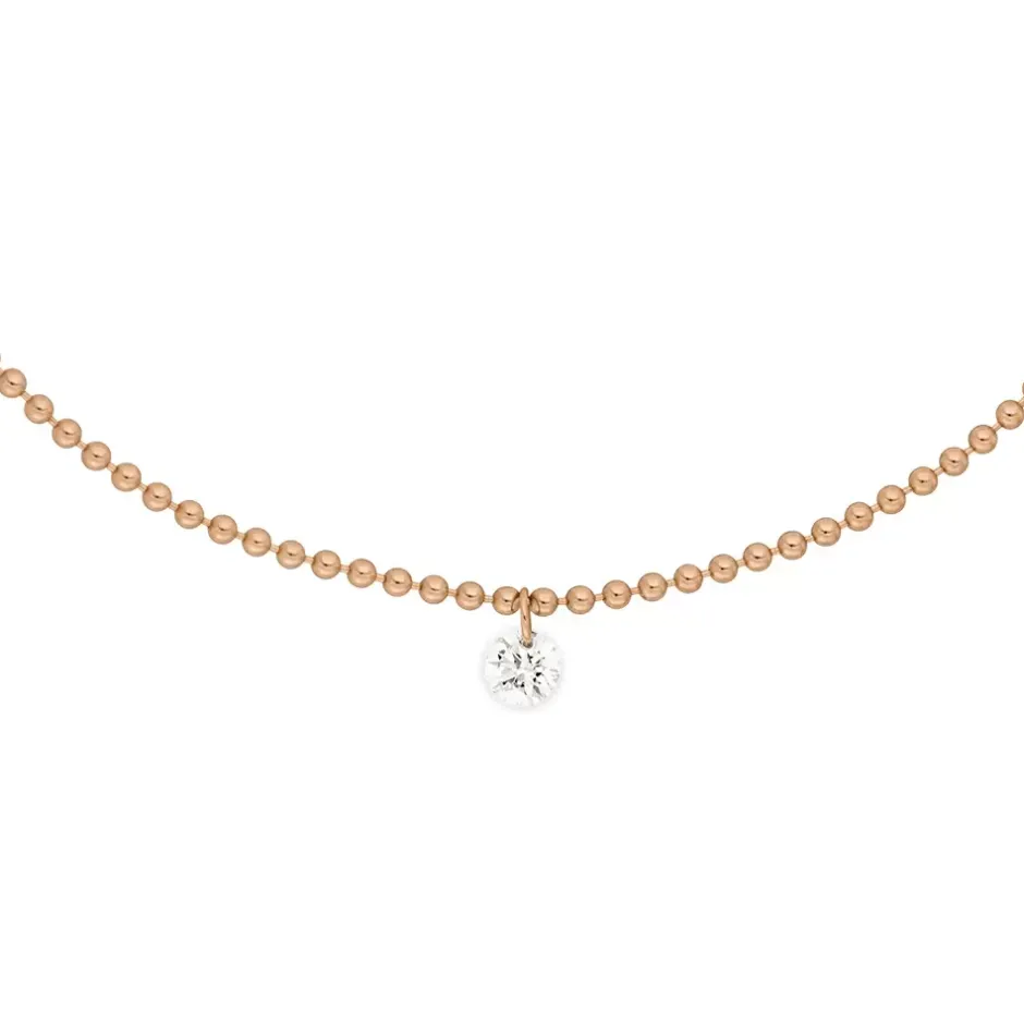 armkette_pure_ball_chain__3-2.webp Armkette PURE Ball Chain, Diamant, 14 Karat Rosegold-LEAF Sale