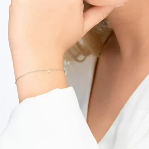 Armkette PURE Diamanten, 18 Karat Weißgold-LEAF Best