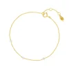 Armkette PURE Triple Diamant, 18 Karat Gelbgold-LEAF Sale