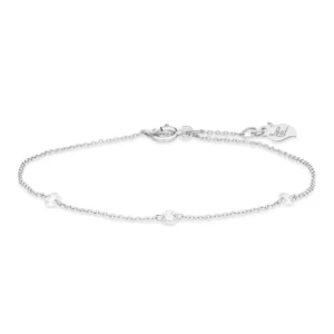 Armkette PURE Triple Diamant, 18 Karat Weißgold-LEAF Hot