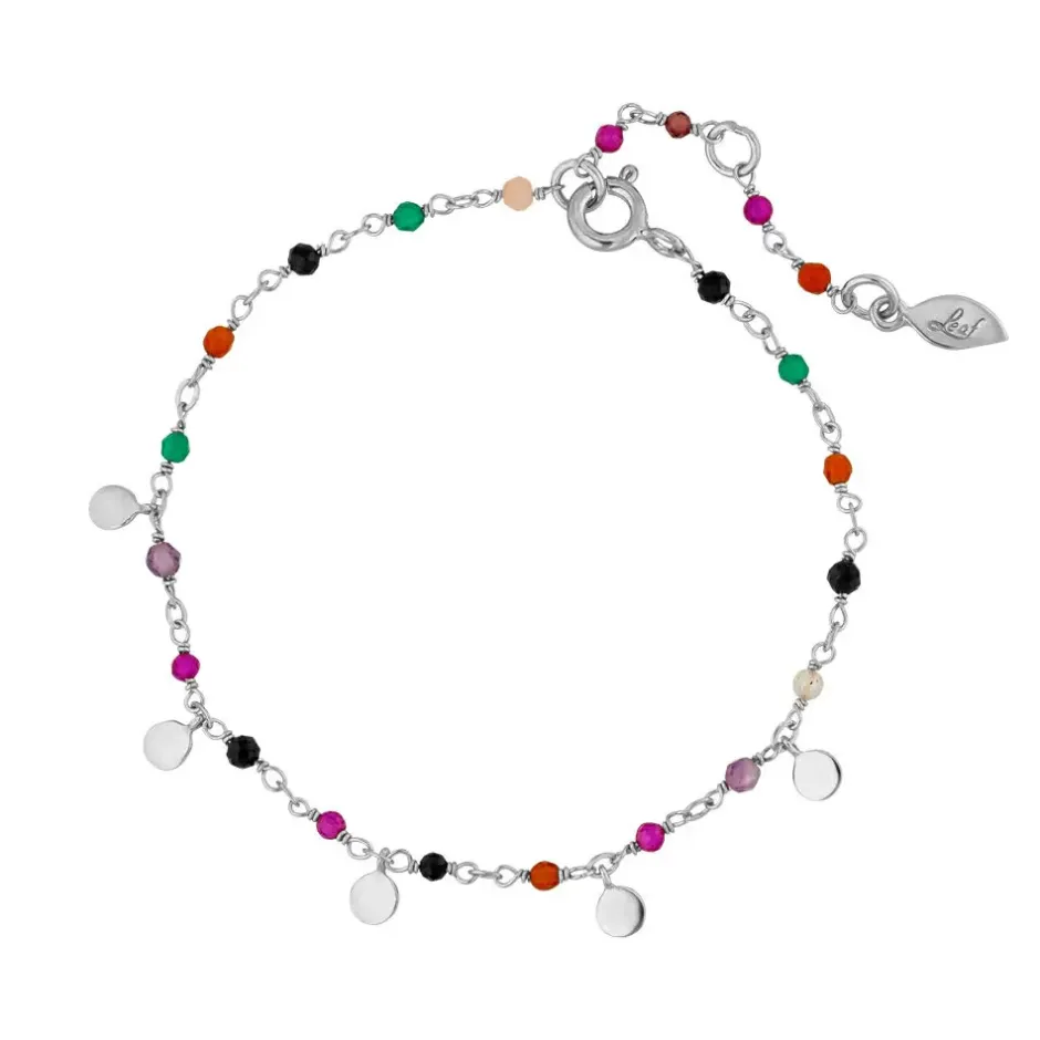 armkette_rainbow__sterlin_0.webp Armkette Rainbow, 925 Sterlingsilber, Multi Gems-LEAF Best