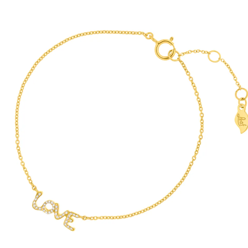 armkette_tiny_love_mit_di_0.webp Armkette TINY LOVE mit Diamanten, 14 Karat Gelbgold-LEAF Best