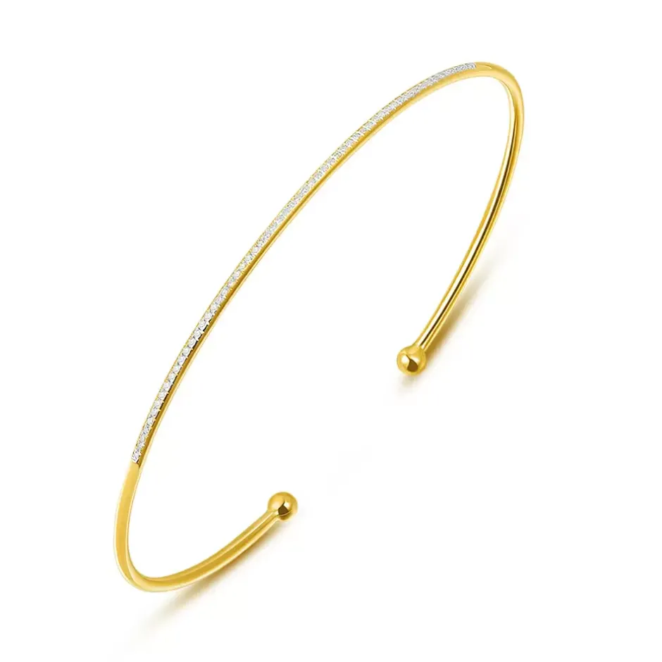 armreif_circle_mit_diaman_0.webp Armreif Circle mit Diamanten, 18 Karat Gelbgold-LEAF Discount