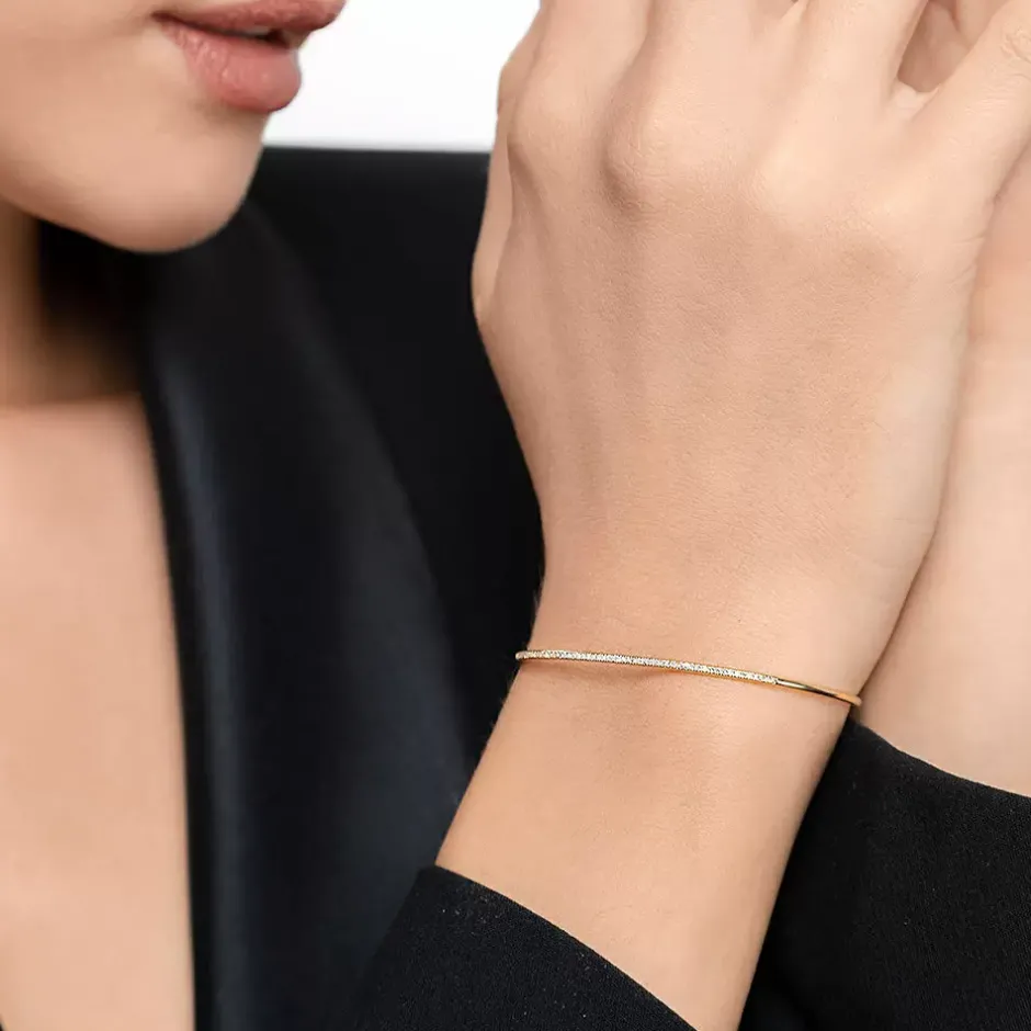 armreif_circle_mit_diaman_5.webp Armreif Circle mit Diamanten, 18 Karat Gelbgold-LEAF Discount