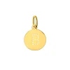 Buchstaben-Charm, 18 K Gelbgold vergoldet, B-LEAF Online