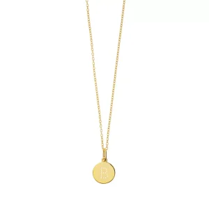 Buchstaben-Charm, 18 K Gelbgold vergoldet, B-LEAF Online
