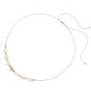 Choker Brezn, 18 Karat Rosegold vergoldet, Grau-LEAF Clearance