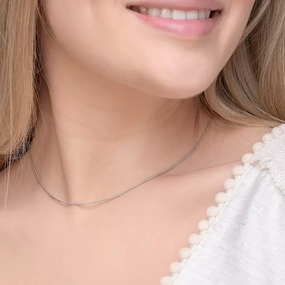 choker_snake__cm__karat_r_2.webp Choker Snake, 43 cm, 18 Karat Rosegold vergoldet-LEAF Online