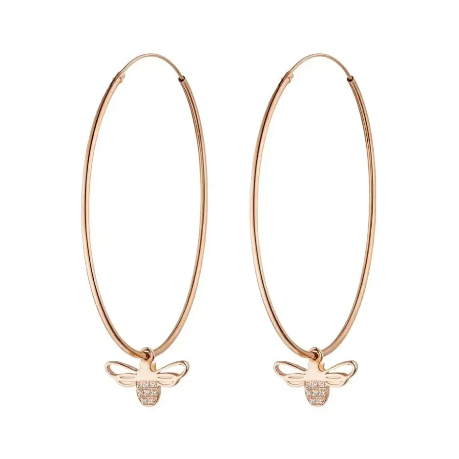 creole_bee_happy__k_roseg_0.webp Creole Bee Happy, 18 K Rosegold vergoldet-LEAF Sale