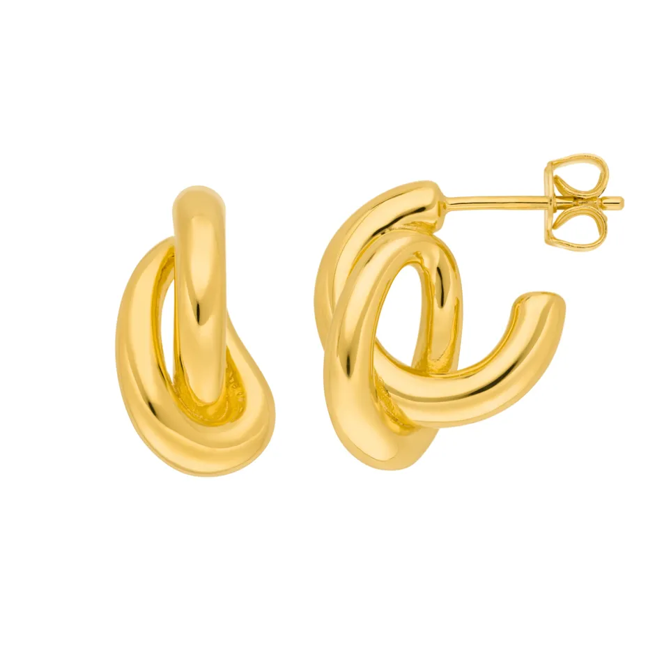 creole_double__k_gelbgold_1.webp Creole Double, 18 K Gelbgold vergoldet-LEAF Sale