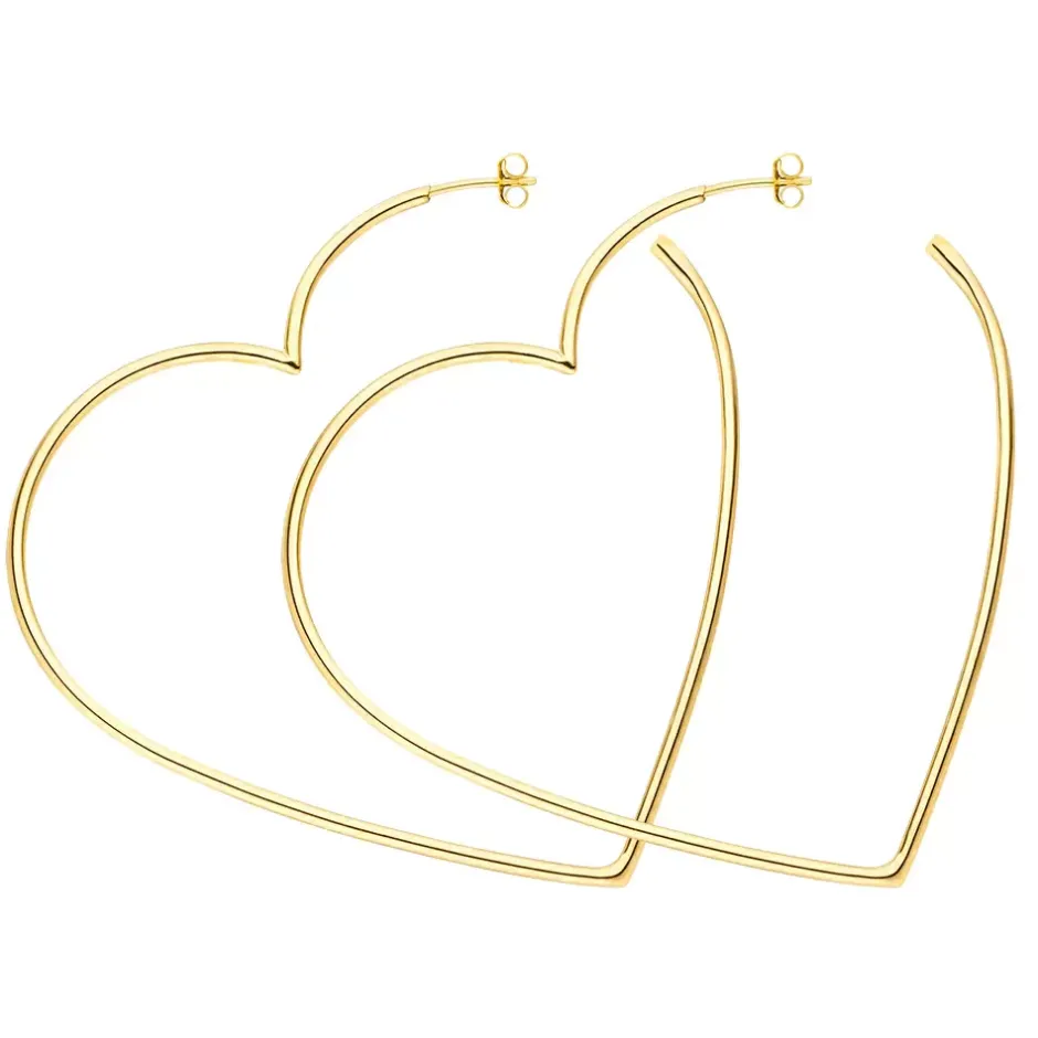 creole_herz_mm_k_gelbgold_0.webp Creole Herz, 60mm, 18K Gelbgold vergoldet-LEAF Fashion