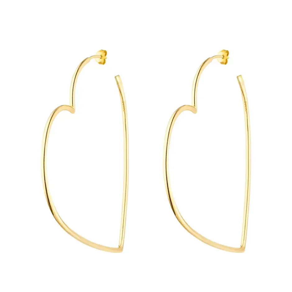 creole_herz_mm_k_gelbgold_4.webp Creole Herz, 60mm, 18K Gelbgold vergoldet-LEAF Fashion