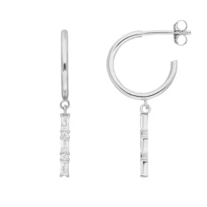 Creole ICE CUBE, 925 Sterlingsilber-LEAF Outlet