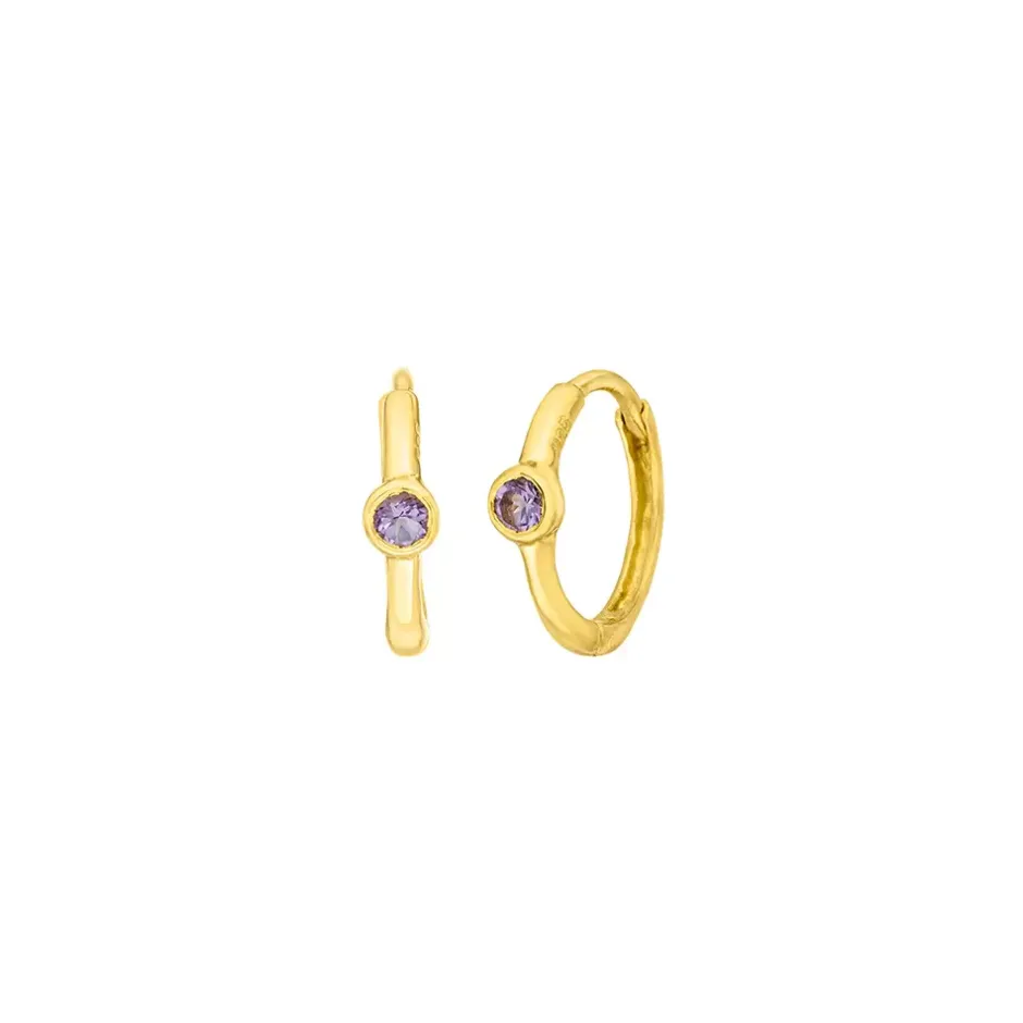 creole_one_gem_amethyst___0-1.webp Creole One Gem, Amethyst, 18 K Gelbgold vergoldet-LEAF Sale
