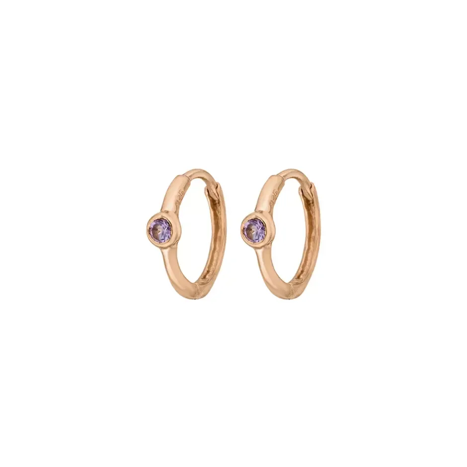 creole_one_gem_amethyst___1-2.webp Creole One Gem, Amethyst, 18 K Rosegold vergoldet-LEAF Sale