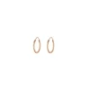 Creole Pure, klein, 18 K Rosegold vergoldet-LEAF Clearance
