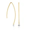 Creole Pure M Diamant, 18 Karat Gelbgold-LEAF Discount