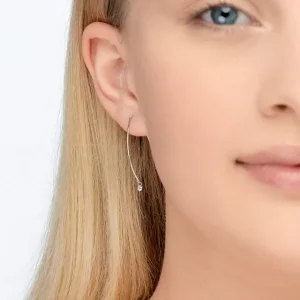 Creole Pure M Diamant, 18 Karat Weißgold-LEAF Best