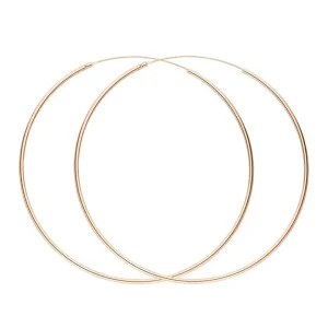 Creole Pure, 55mm, 18 K Rosegold vergoldet-LEAF Clearance