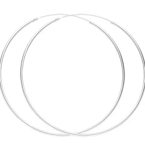 Creole Pure, 70mm, 925 Sterlingsilber-LEAF New