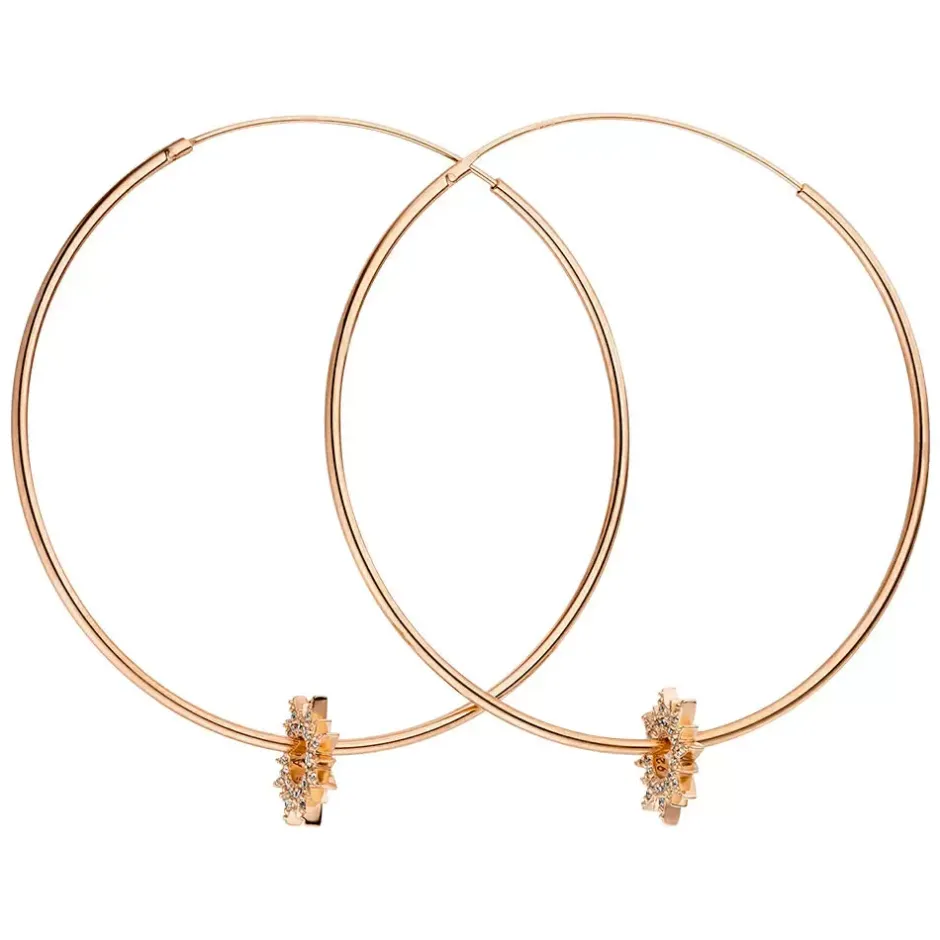 creole_sparkling_sun_mm___1.webp Creole Sparkling Sun, 45mm, 18 K Roségold vergoldet-LEAF Discount