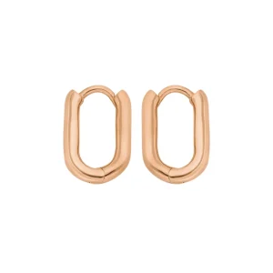 Creole Square, mini, 18 K Rosegold vergoldet-LEAF Discount