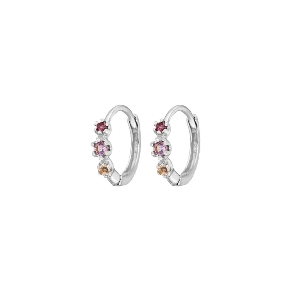 creole_three_gems_amethys_1.webp Creole Three Gems, Amethyst, 925 Sterlingsilber-LEAF Clearance