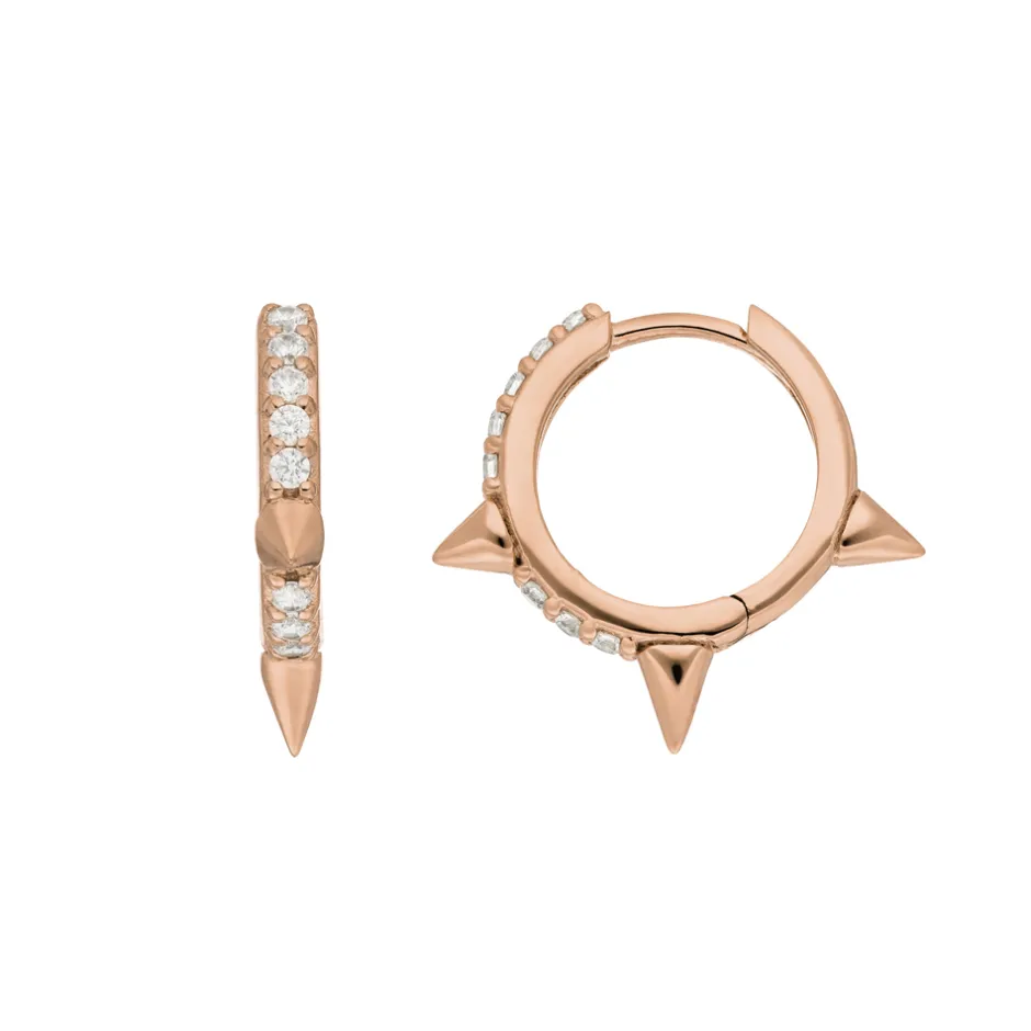 creole_triple_stud__k_ros_4.webp Creole Triple Stud, 18 K Rosegold vergoldet-LEAF Online