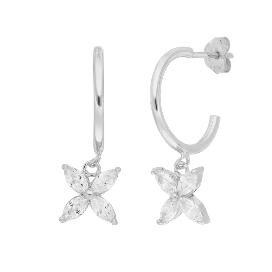creolen_leaf_flower_er_si_0.webp Creolen Flower, 925er Silber-LEAF Fashion