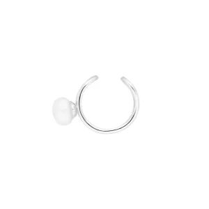 Earcuff 2 Pearls, 925 Sterlingsilber-LEAF Best