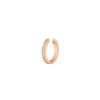 Earcuff Basic mit Zirkonia, 10 mm, 18 K Rosegold vergoldet-LEAF Best