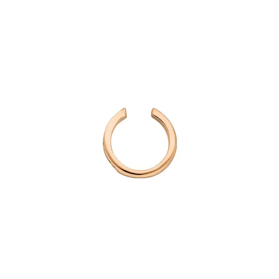 earcuff_basic_mit_zirkoni_1.webp Earcuff Basic mit Zirkonia, 10 mm, 18 K Rosegold vergoldet-LEAF Best