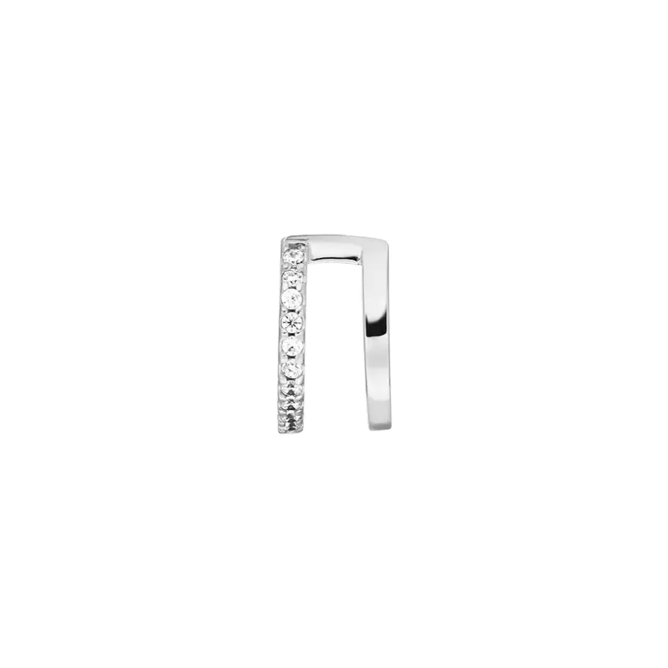 earcuff_double_line_zirko_1.webp Earcuff Double Line, Zirkonia, 925 Sterling Silber-LEAF Online