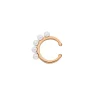 Earcuff Little Pearls, 18 K Rosegold vergoldet-LEAF Clearance